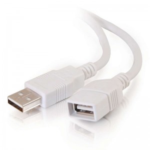 USB 2.0 A Male to A Female Extension Cable